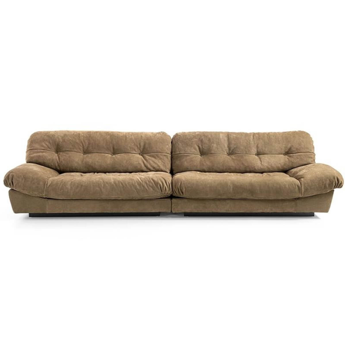 Stylish custom Chromacraft sofa with durable matte fabric finish
