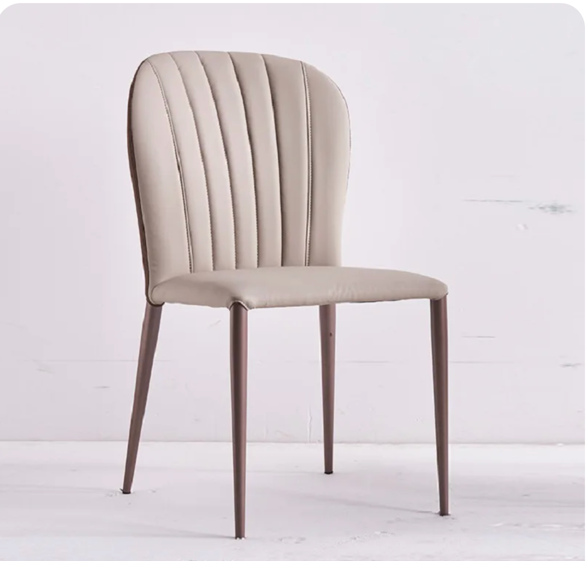 DC Rose chair with modern design, featuring sleek curves and comfortable seating for contemporary interiors