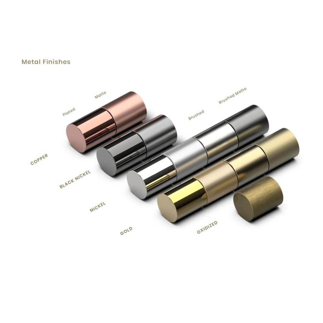Detail of Spark Gold Crystal Chandelier Light with Metal Finishes: Copper, Black Nickel, Gold, Nickel