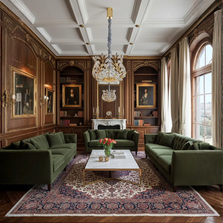 Donya Crystal Bud pendant chandelier luxury lighting for elegant living room