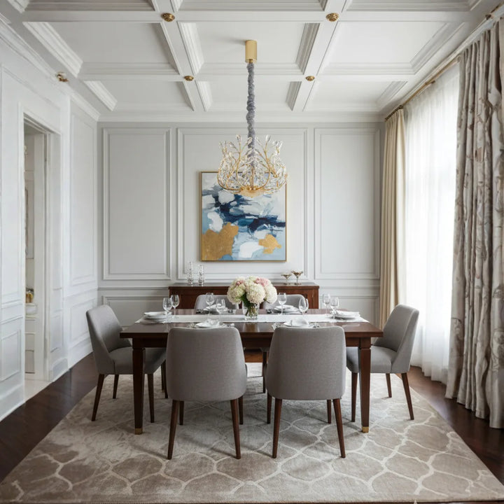 Donya Crystal Bud pendant chandelier luxury lighting for dining room