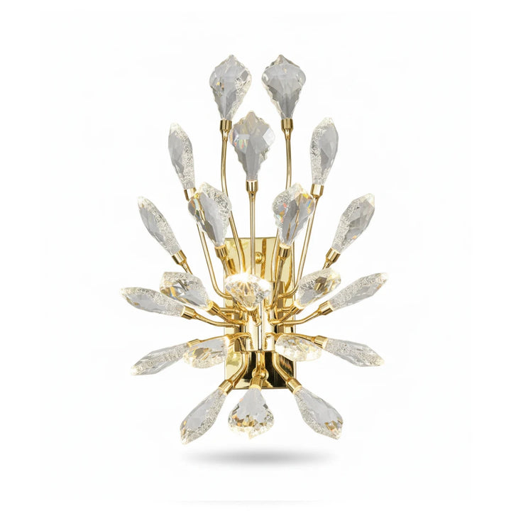 Donya Crystal Crown wall sconce modern luxury lighting elegant design