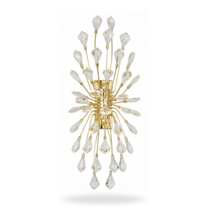 Donya Crystal Crown wall sconce modern luxury lighting stylish interior design