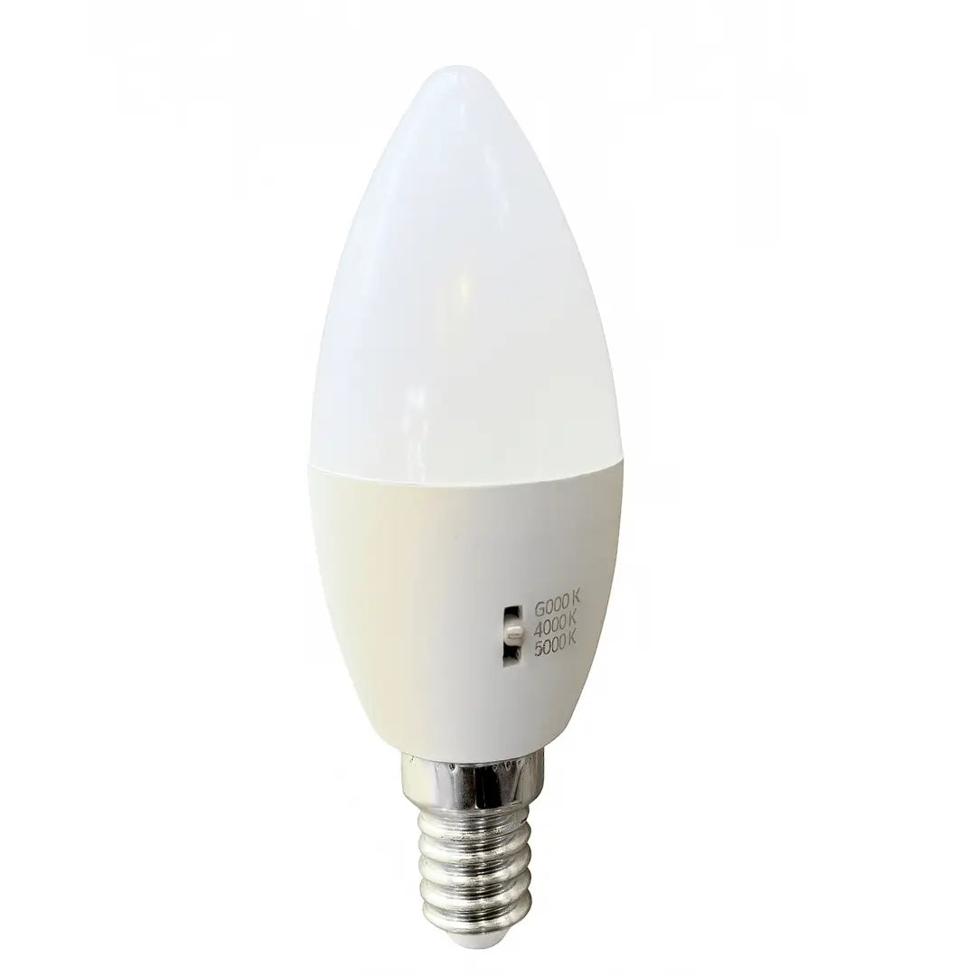 Eclipse Home 5W E14 3CCT LED candle bulbs – energy-efficient lighting with adjustable color temperature