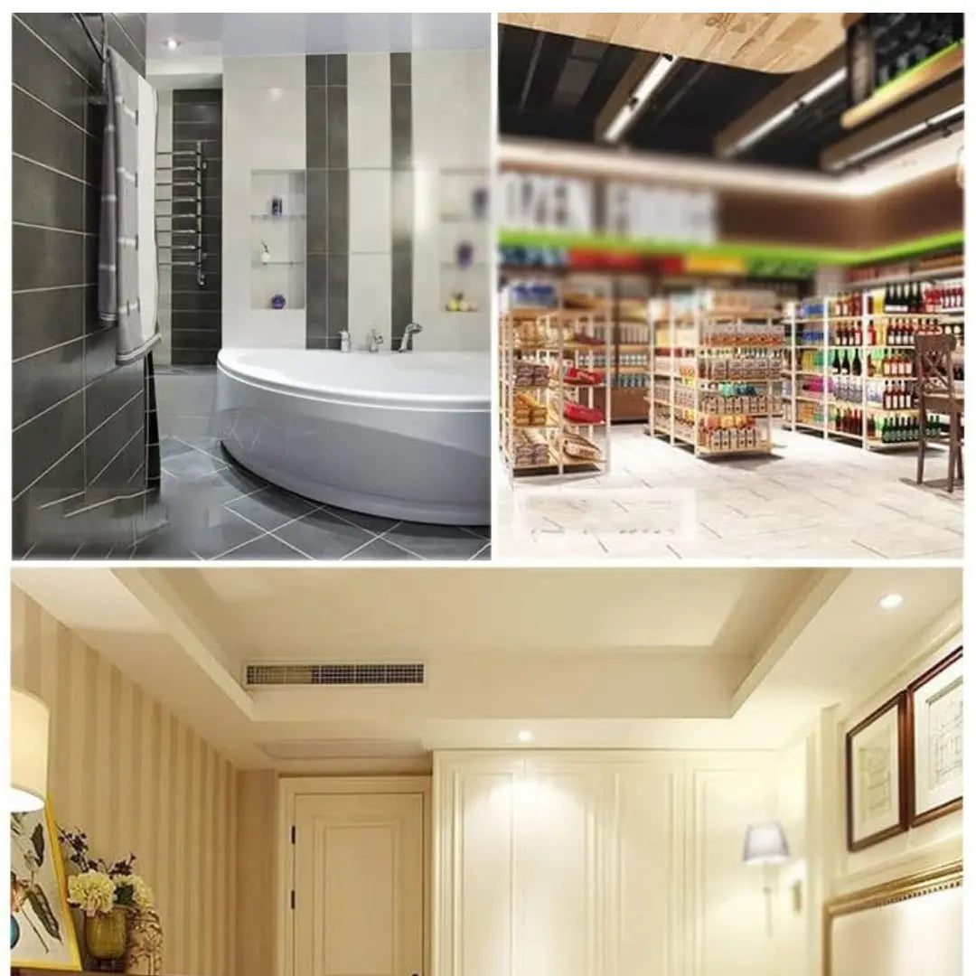 Eclipse LED Downlight with high color rendering – Provides accurate color restoration for clear, vibrant illumination in any space.