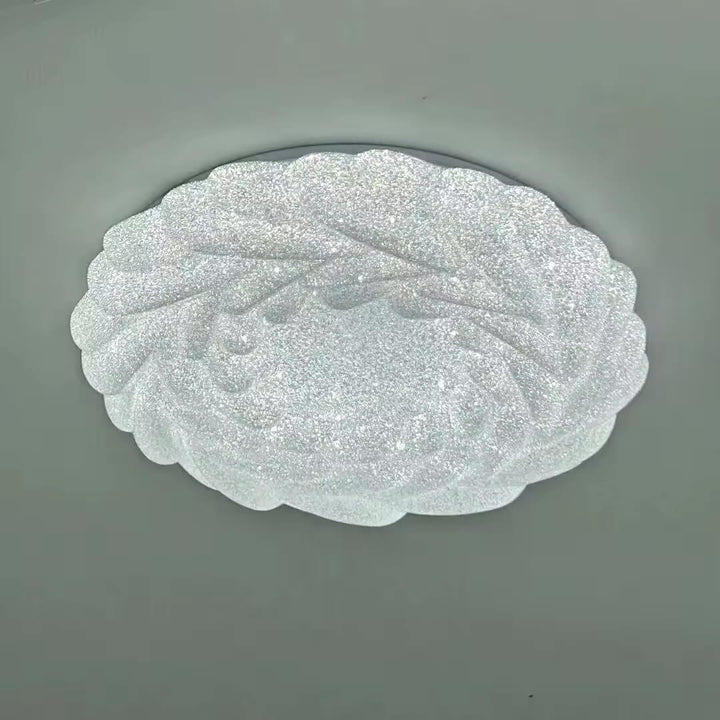 Eclipse Home Luminance flush mount ceiling light with sleek modern design, providing soft ambient lighting for elegant interiors