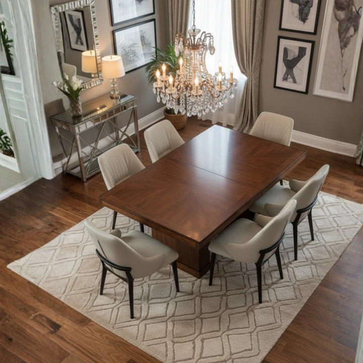 EVE modern microfibre leather accent chair elegant top angle view design