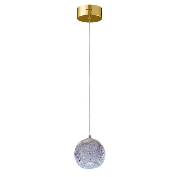 Crystal Prism Pendant Light - InBuilt LED