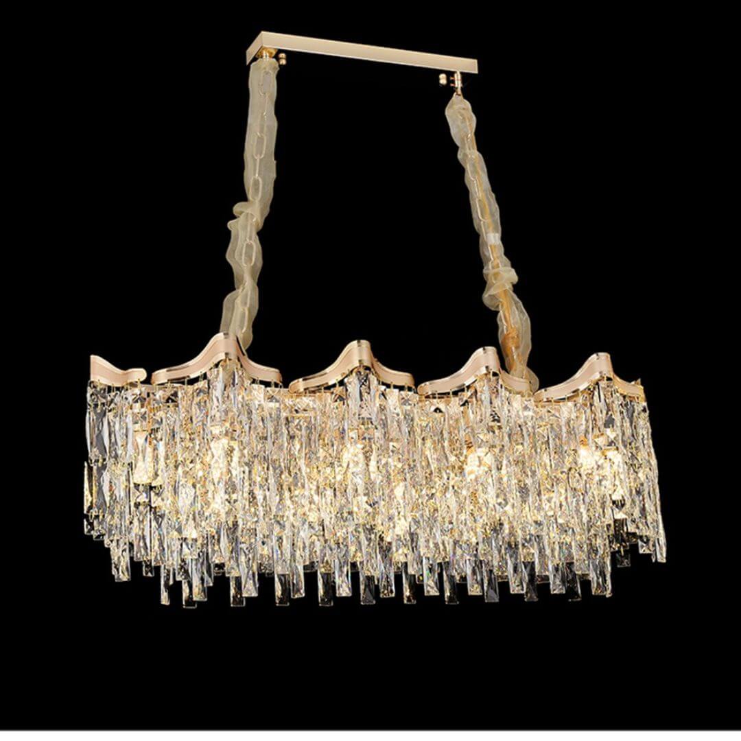 Firefly chandelier light with delicate design and sparkling illumination, perfect for elegant interior spaces