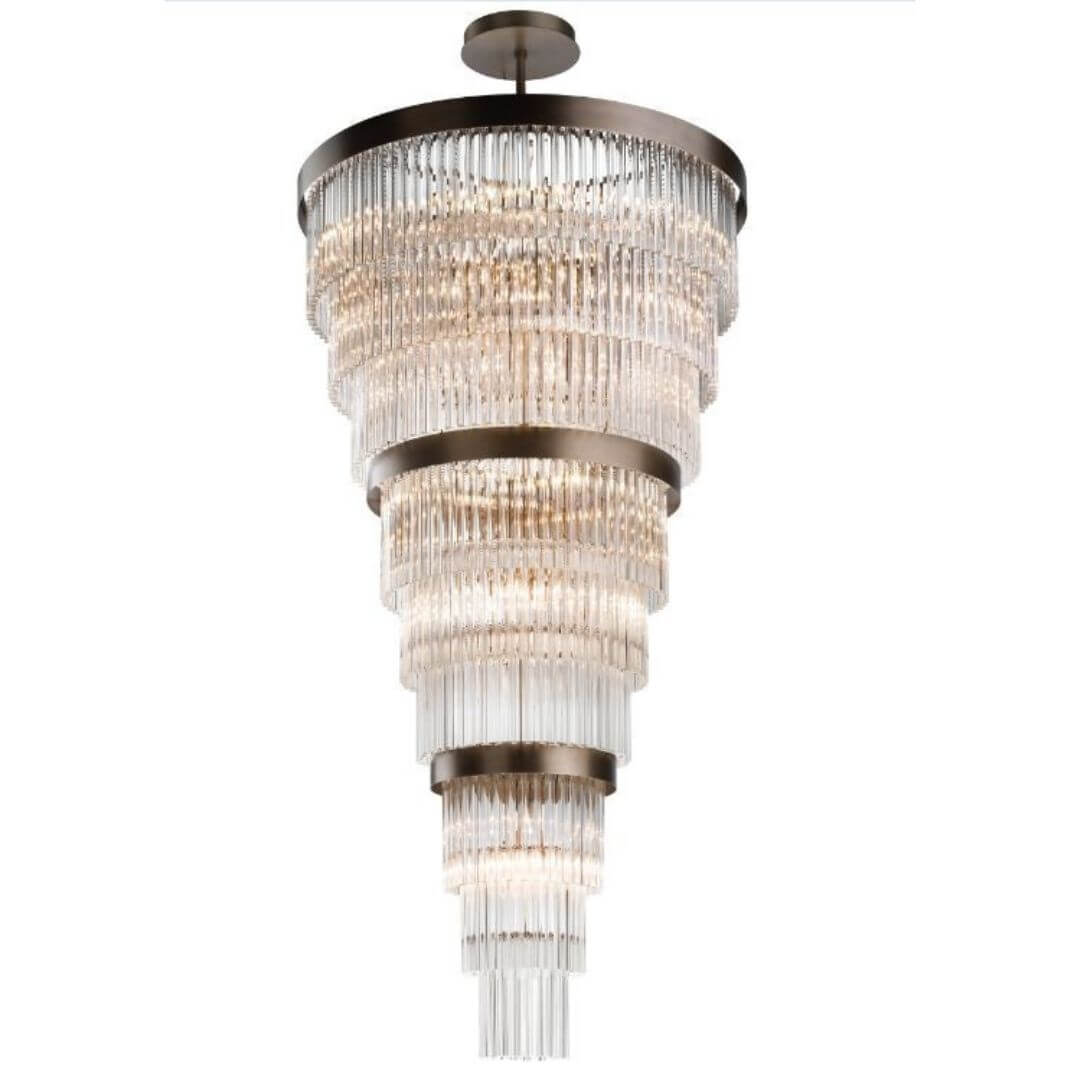 Glaze Chandelier Light – Elegant Modern Ceiling Lighting Fixture for Luxurious Interior Spaces