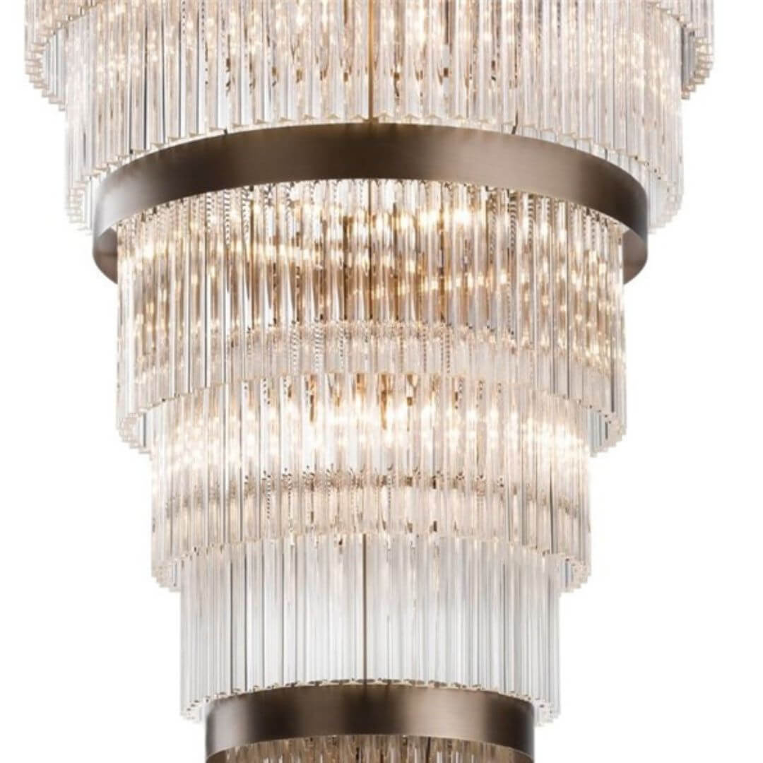 Glaze Chandelier Light – Elegant Modern Ceiling Lighting Fixture for Luxurious Interior Spaces