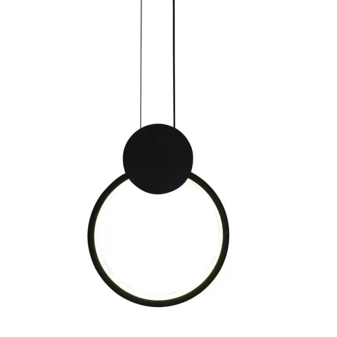 Close-up of Gleam Circular Pendant Light – Detailed Modern Pendant Lighting Fixture Design