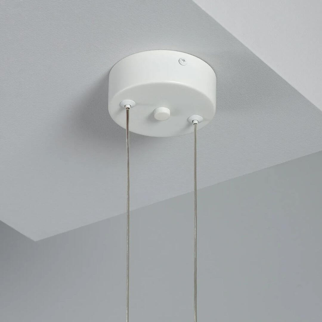 Gleam Circular Pendant Light Wall Mounted with Cord – Modern Decorative Lighting Fixture