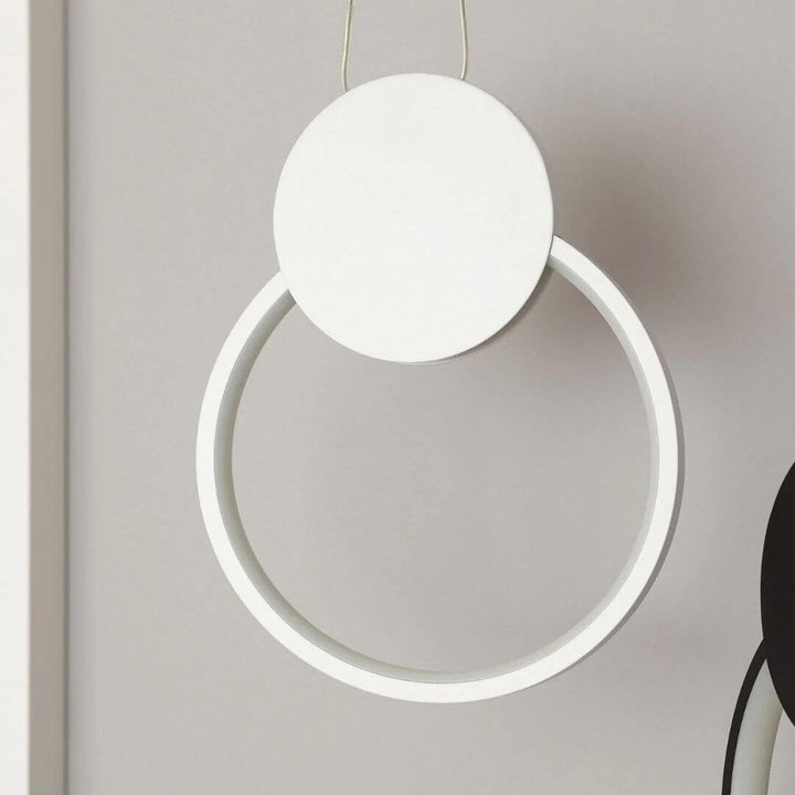 Close-Up View of Gleam Circular Pendant Light – Modern Elegant Pendant Lighting Detail