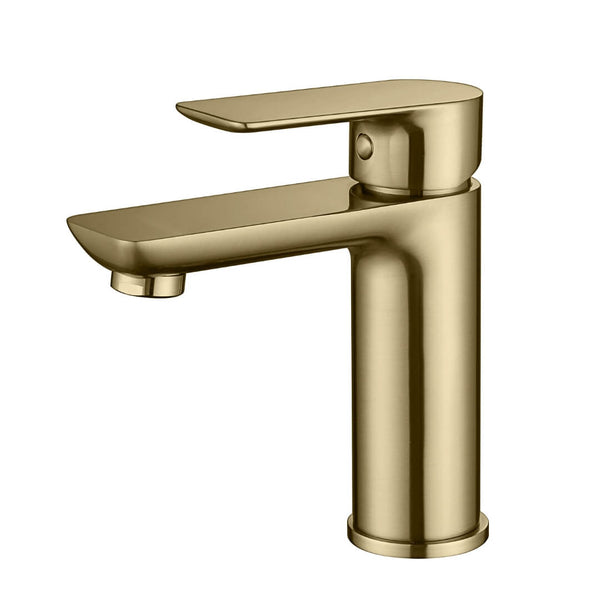 Glixen Eclipse basin mixer faucet for modern bathroom, featuring sleek design and polished chrome finish