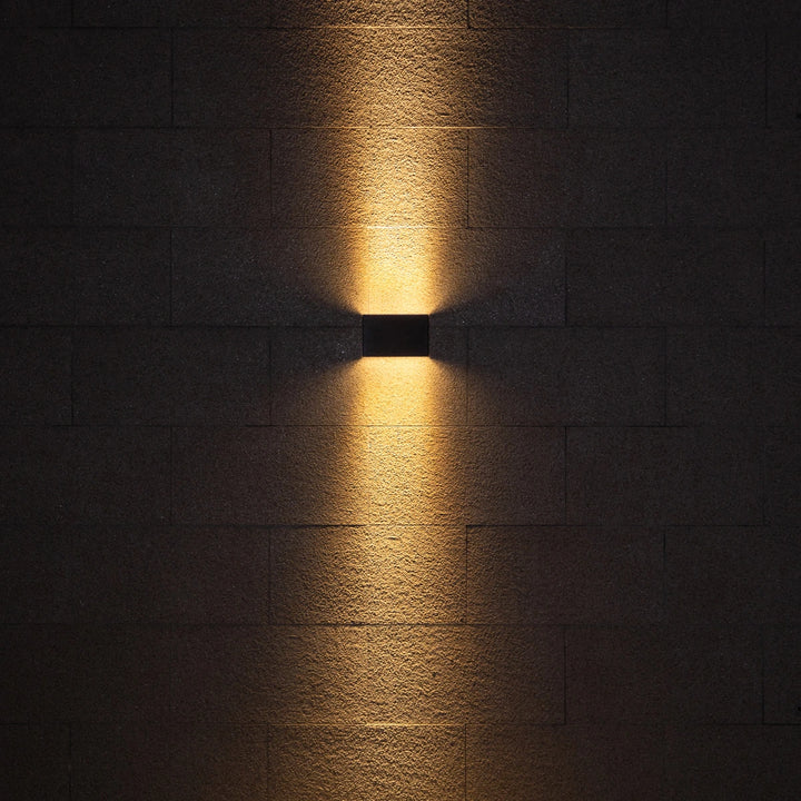 Graphite Glow LED Wall Light – Sleek, modern design for stylish and efficient indoor lighting