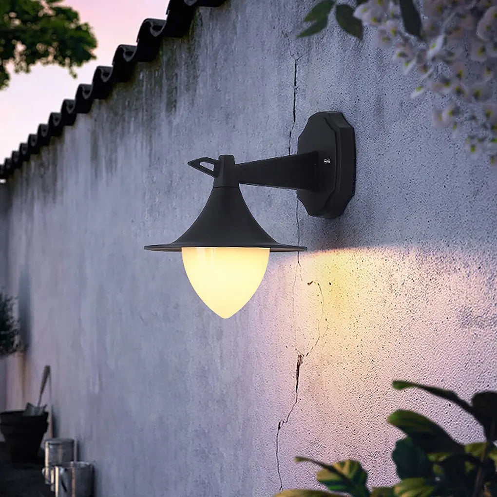  HEXAGLOW LED Wall Light turned on – Bright, warm white illumination with a unique hexagonal design for stylish indoor and outdoor lighting.