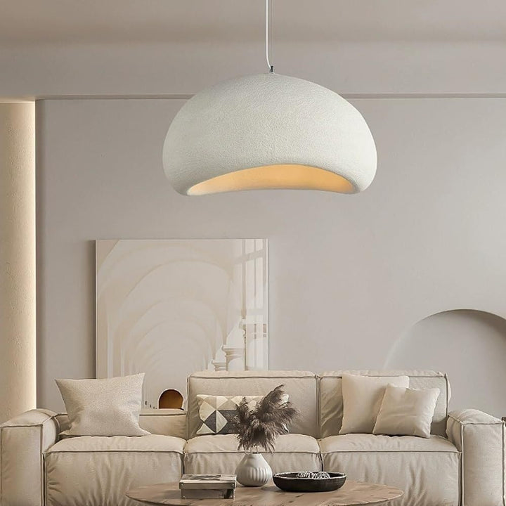 Igloo 40 resin pendant light – main view showcasing modern dome-shaped design with smooth resin finish.