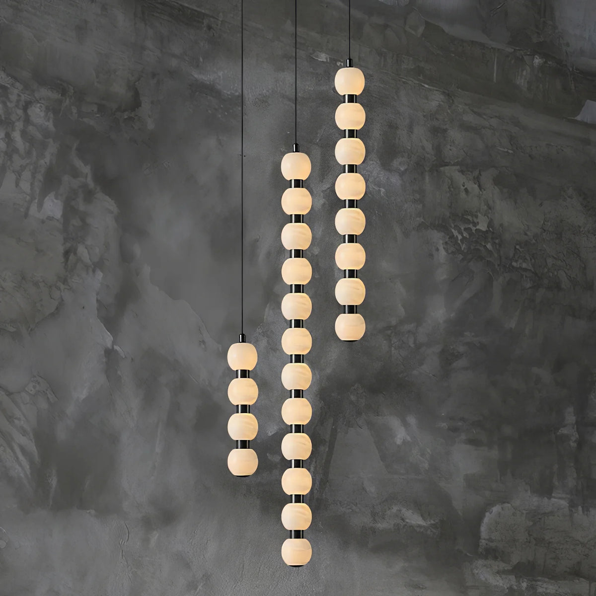 Orbique Alabaster Pendant Lamp - Pre Order