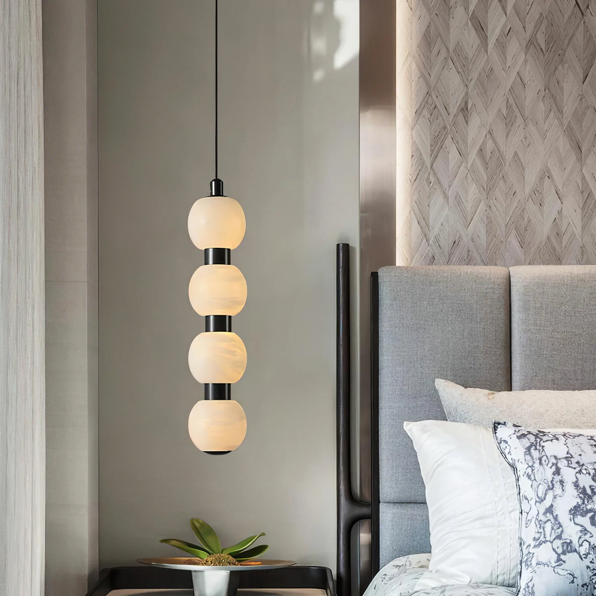 Orbique Alabaster Pendant Lamp - Pre Order