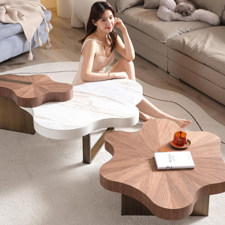 Top view of Jasper designer coffee table in Perth, Australia highlighting sleek modern design