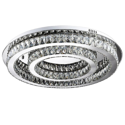 Aria-Crystal LED Flush Mount Ceiling Light Fixture (Custom made)
