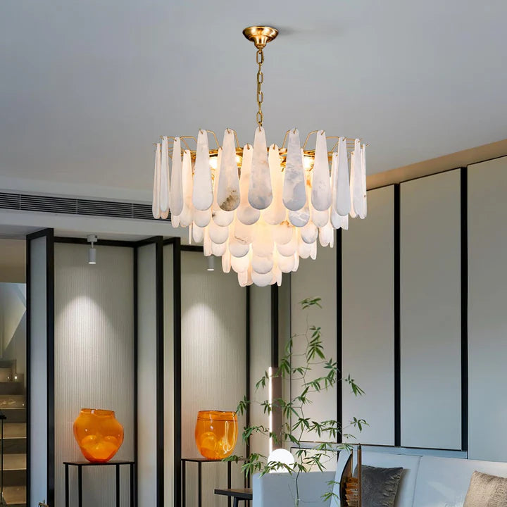 Leon chandelier luxury lighting elegant modern home decor stylish ceiling fixture