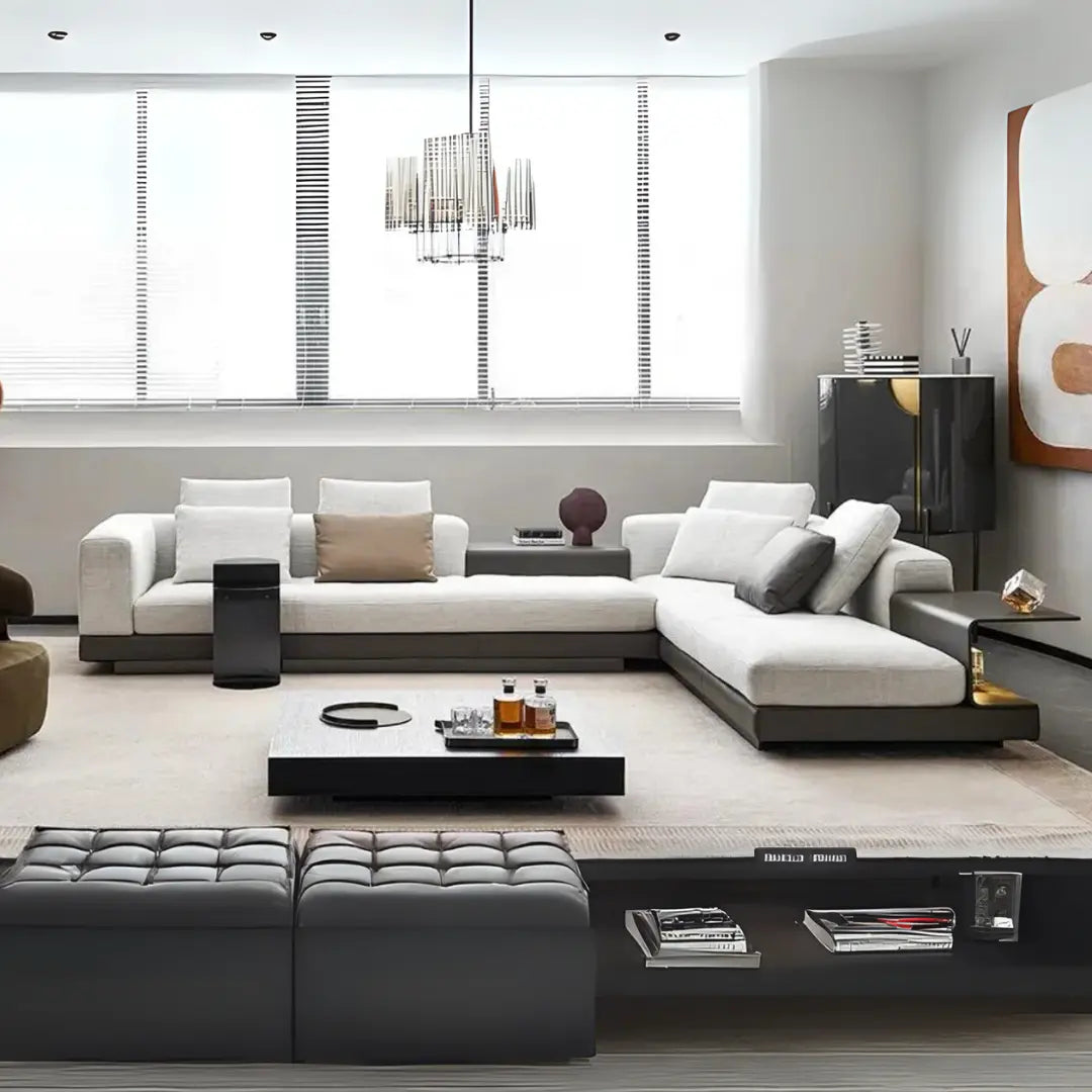 Customised made-to-order living room sofa with estimated arrival time, designed for modern living spaces