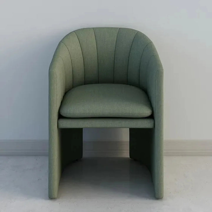 Front view of loafer designer customised bar stool modern counter chair showcasing sleek design