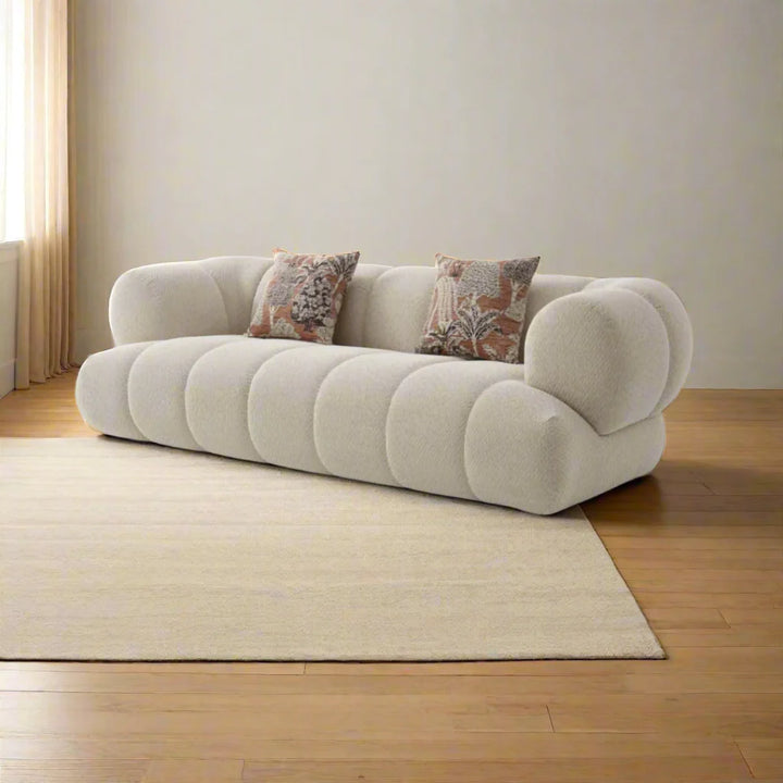 Luma Cloud sofa – curve view.