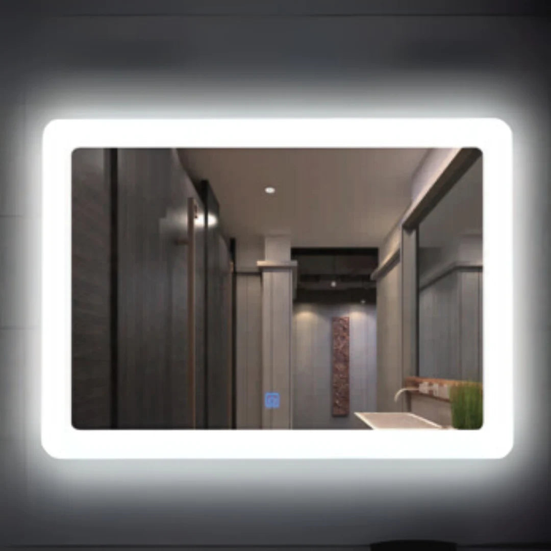 Lumi L1010 LED bathroom mirror with 3 color light, modern elegant design for stylish home interiors