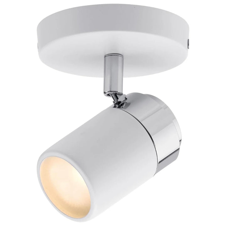 Luminea Spotlight GU10 wall and ceiling light chrome ceiling view modern design