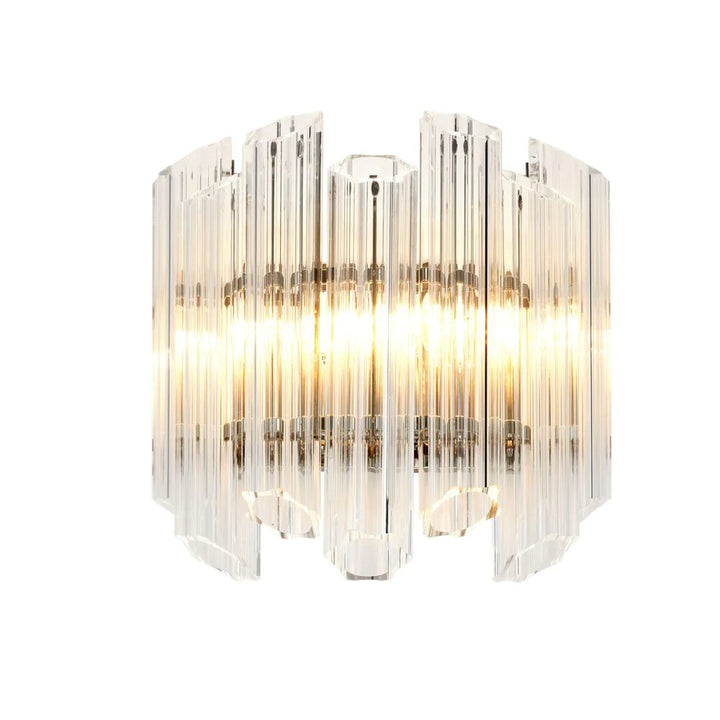 Massimo Picco modern glass wall light with sleek design and contemporary style