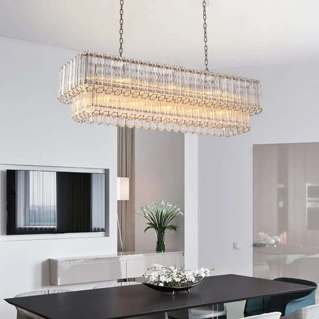 Massimo Rectangular Grand Chandelier