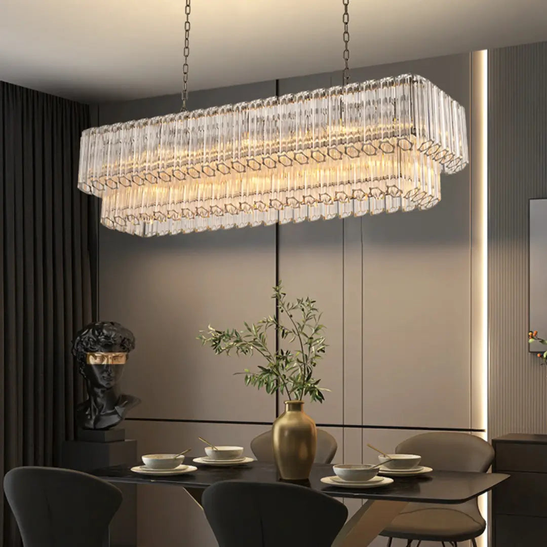 Massimo Rectangular Grand Chandelier