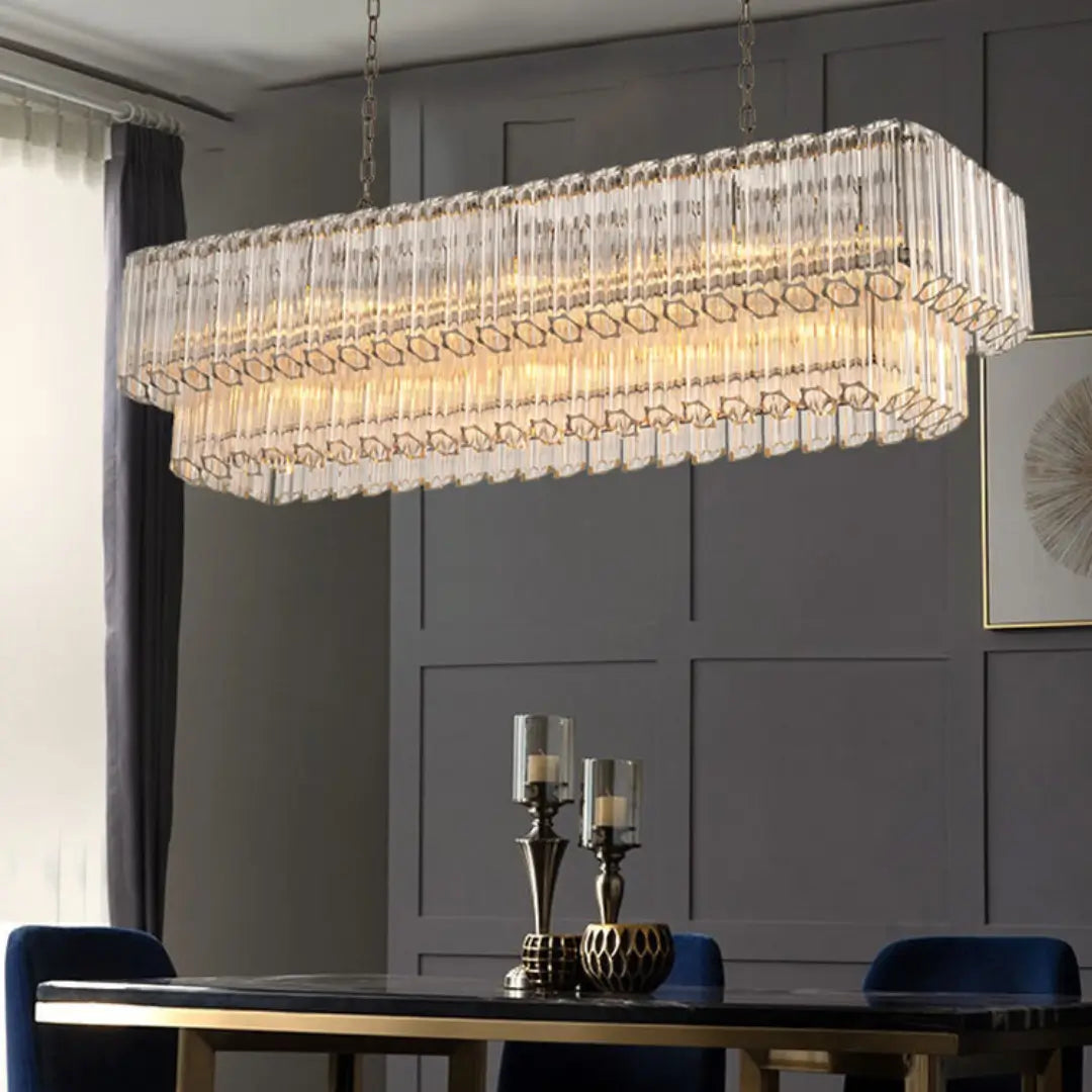 Massimo Rectangular Grand Chandelier