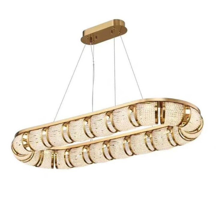 Side View of Mirage Chandelier Light – Elegant Modern Ceiling Lighting Fixture