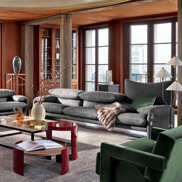 Modern Comfort Cove luxury three-seater sofa – sleek contemporary design with plush cushions and high-quality upholstery