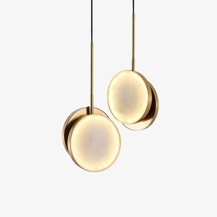 Hanging view of Moonshade pendant light for modern and stylish home lighting