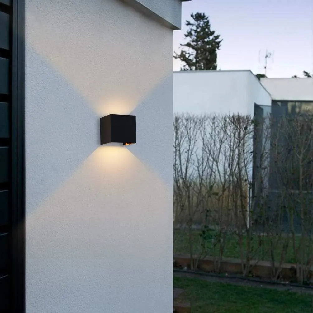 NEXUS LED Wall Light – Sleek, energy-efficient LED fixture designed to enhance modern indoor and outdoor spaces with warm illumination.