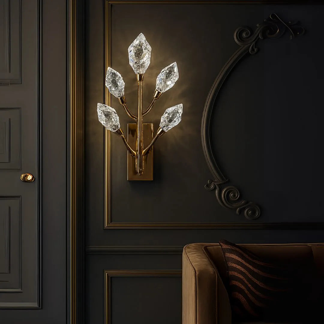 Donya Crystal LED Wall Light