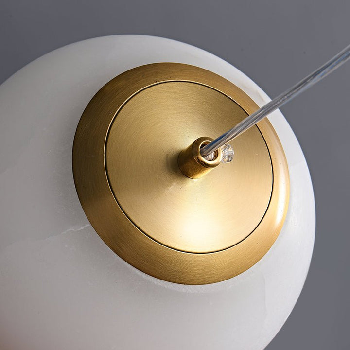 Head view of Nordic Gold Pendant Light – Stylish, contemporary design with a stunning gold finish, ideal for modern home lighting.