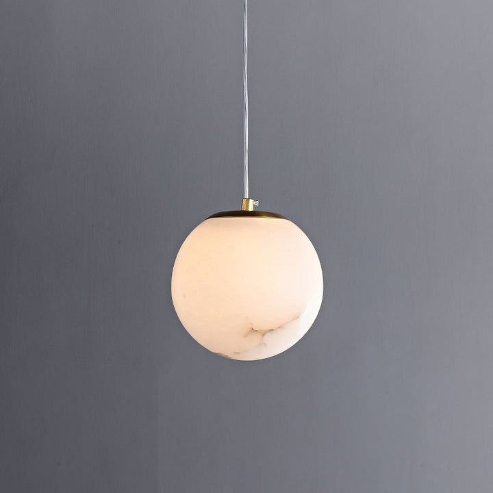  Front view of Nordic Gold Pendant Light – Elegant gold finish and sleek design, perfect for adding a touch of luxury to modern interiors.