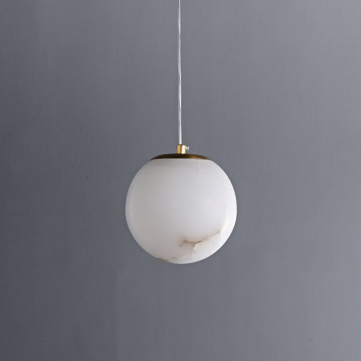 Front view of Nordic Gold Pendant Light turned off – Elegant gold finish and sleek design, ideal for enhancing contemporary spaces.