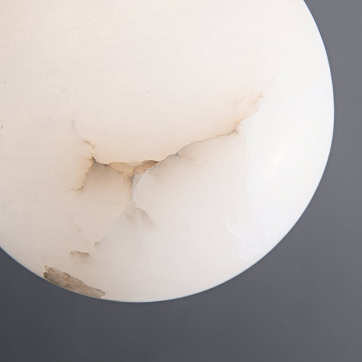 Close-up detail view of Nordic Gold Pendant Light – Elegant craftsmanship showcasing the luxurious gold finish and sleek design.
