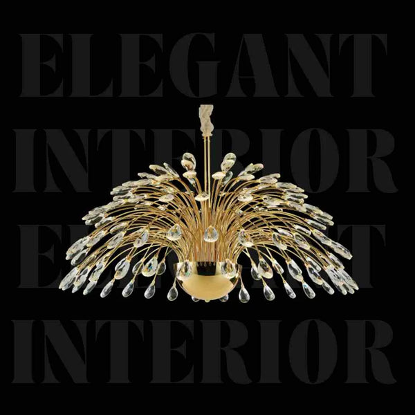 Donya Radiant Dome Crystal Chandelier