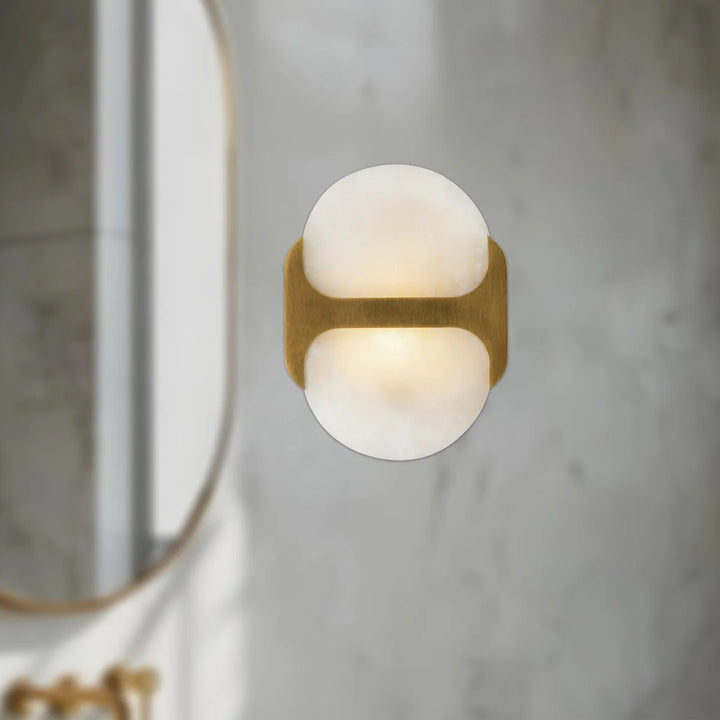 Odin wall sconce modern lighting, front view featuring elegant design and contemporary home décor
