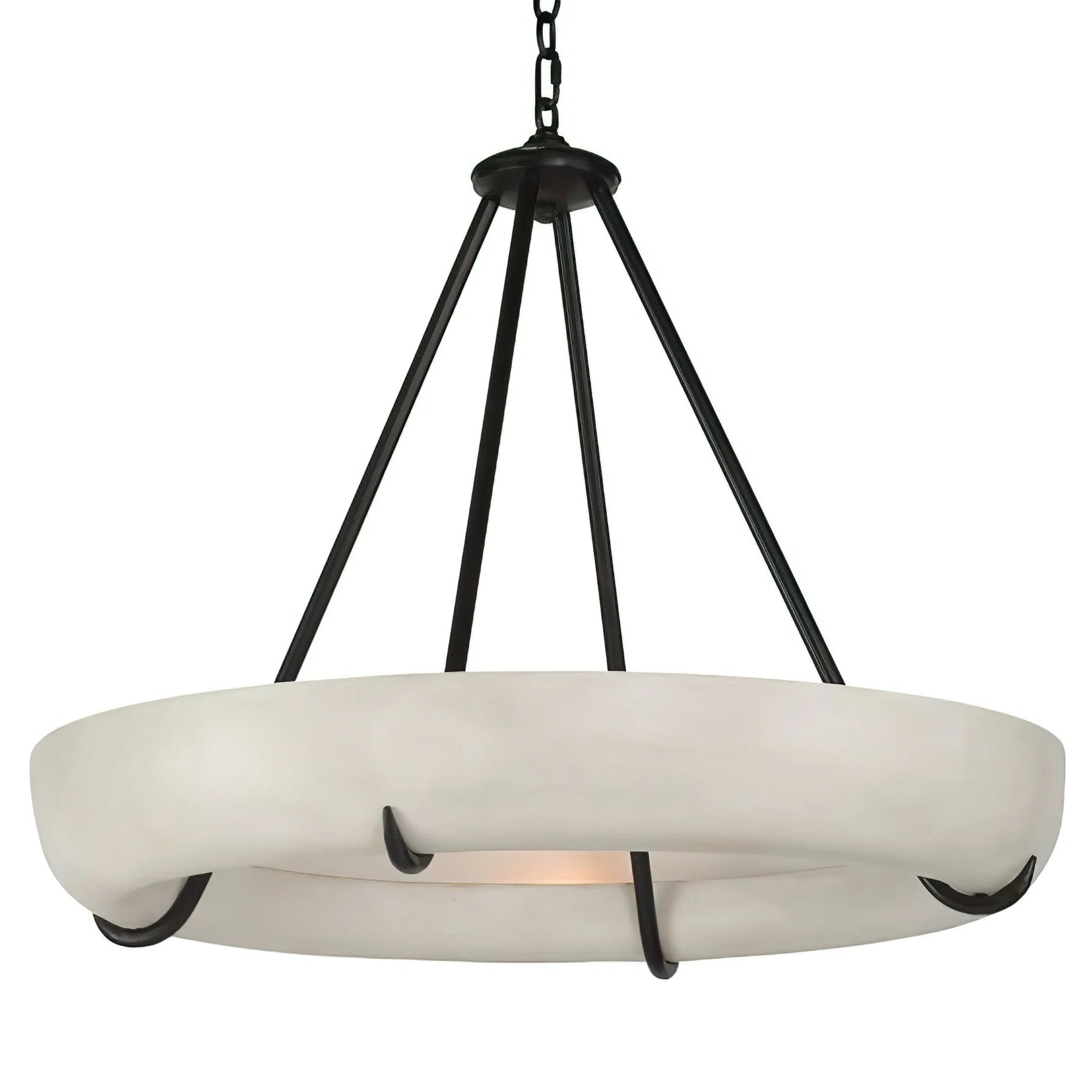 Orion Alabaster Chandelier | Elegant Interior