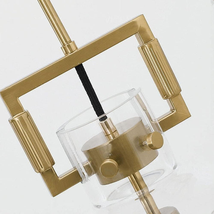 Orlina Modern Glass Pendant Light Hanging View Elegant Minimalist Home Lighting