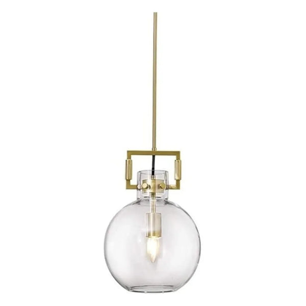 Orlina Modern Minimalist Glass Pendant Light Elegant Contemporary Home Lighting